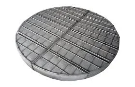 Dati e concetti di progetto per la specifica di un pacco demister