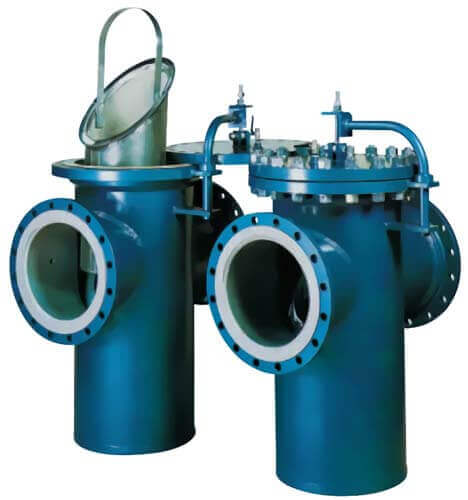 Cestello filtrante metallico per processo industriale