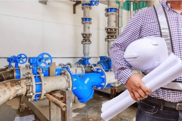 Filtro industriale per il trattamento dell'acqua