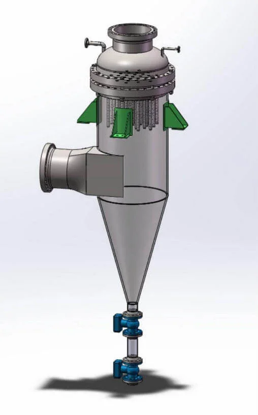 Depolveratore industriale Saifilter per gas caldi