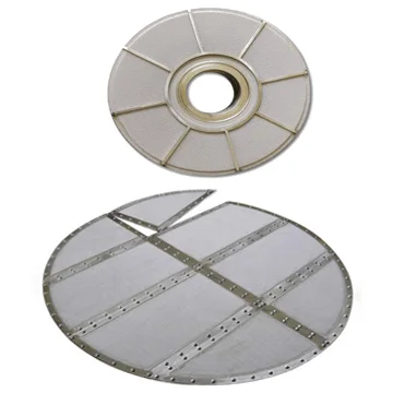 Filtro a disco foglia multistrato per polimeri