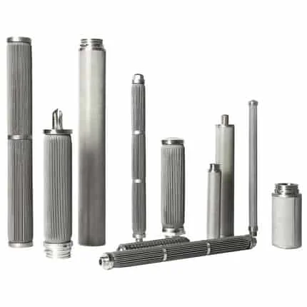 Cartucce filtranti in acciaio inox