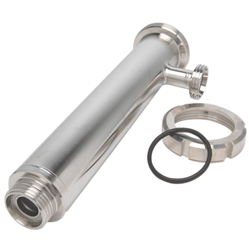Corpo del filtro angolare con connessioni sanitarie smontabili