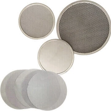 Disco filtrante metallico