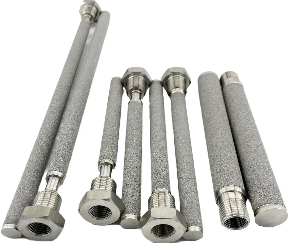 Tubo sparger Saifilter in metallo poroso sinterizzato