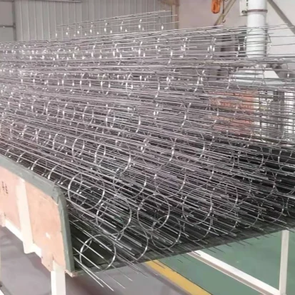 Posa del feltro di fibre metalliche