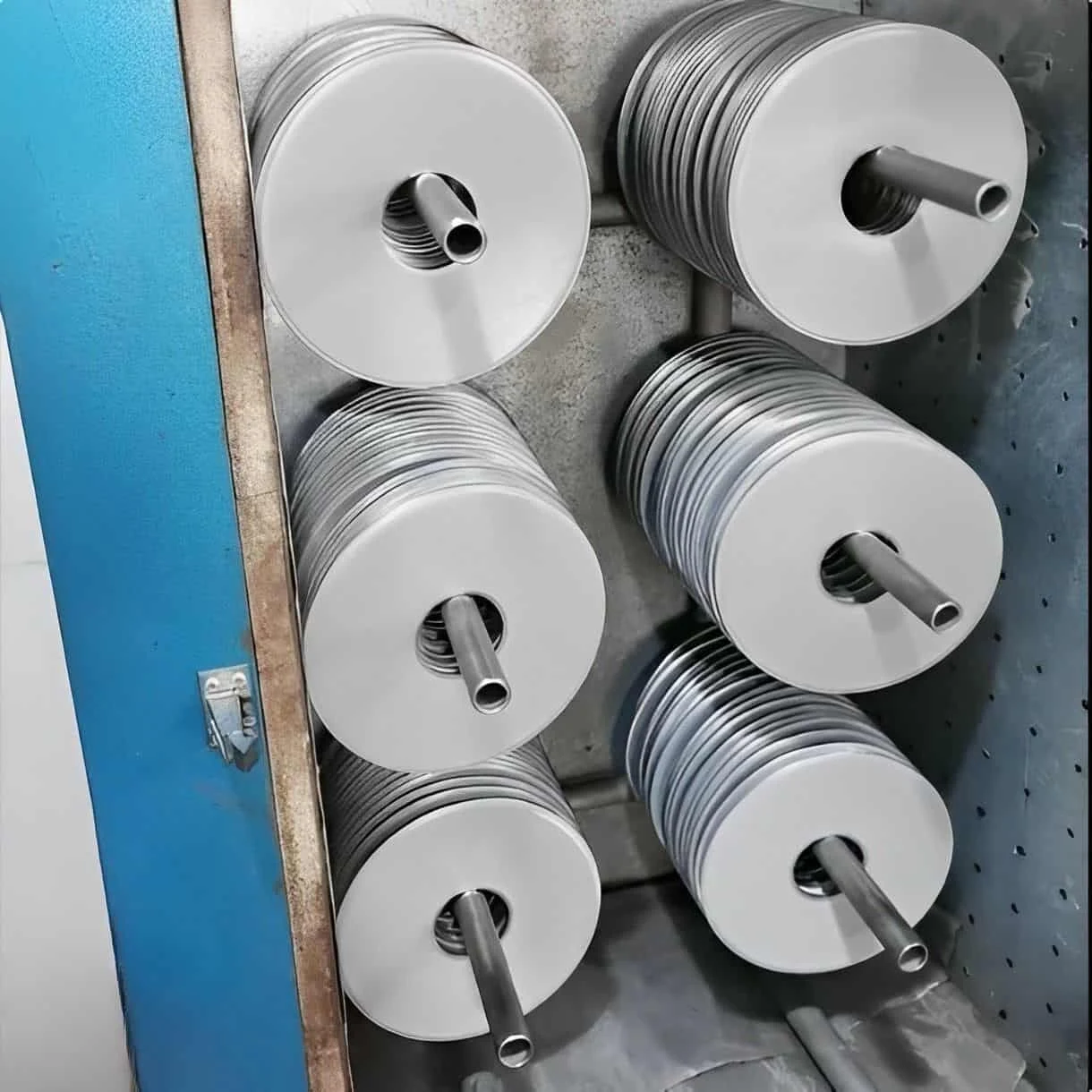 Rotoli di dischi filtranti polimerici