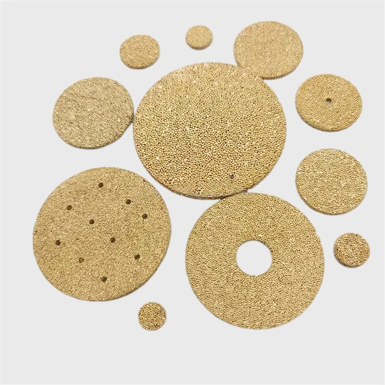 Disco filtrante in bronzo sinterizzato Saifilter
