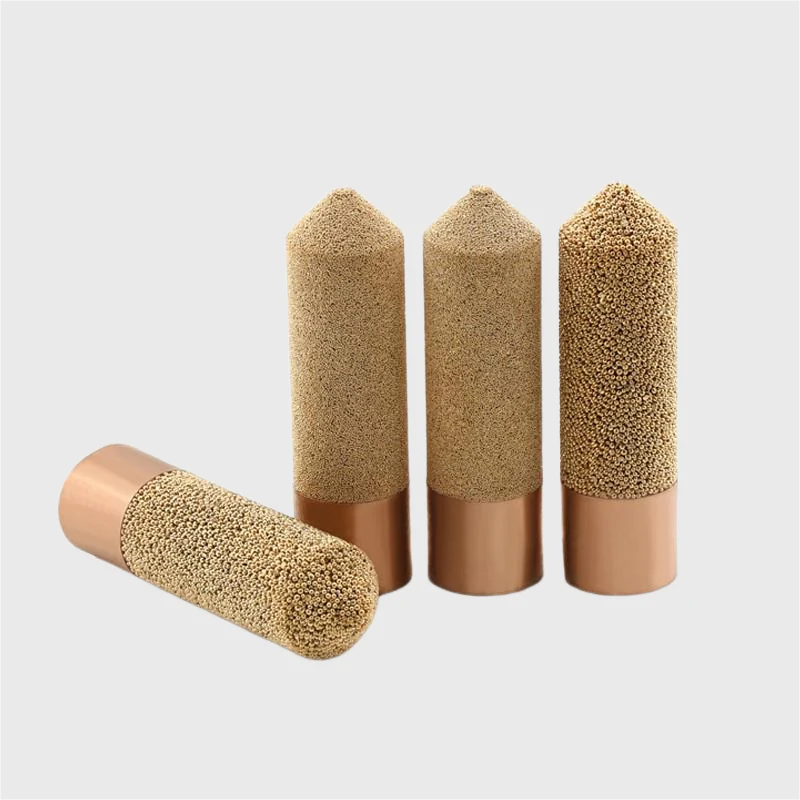Elementi filtranti cilindrici in bronzo