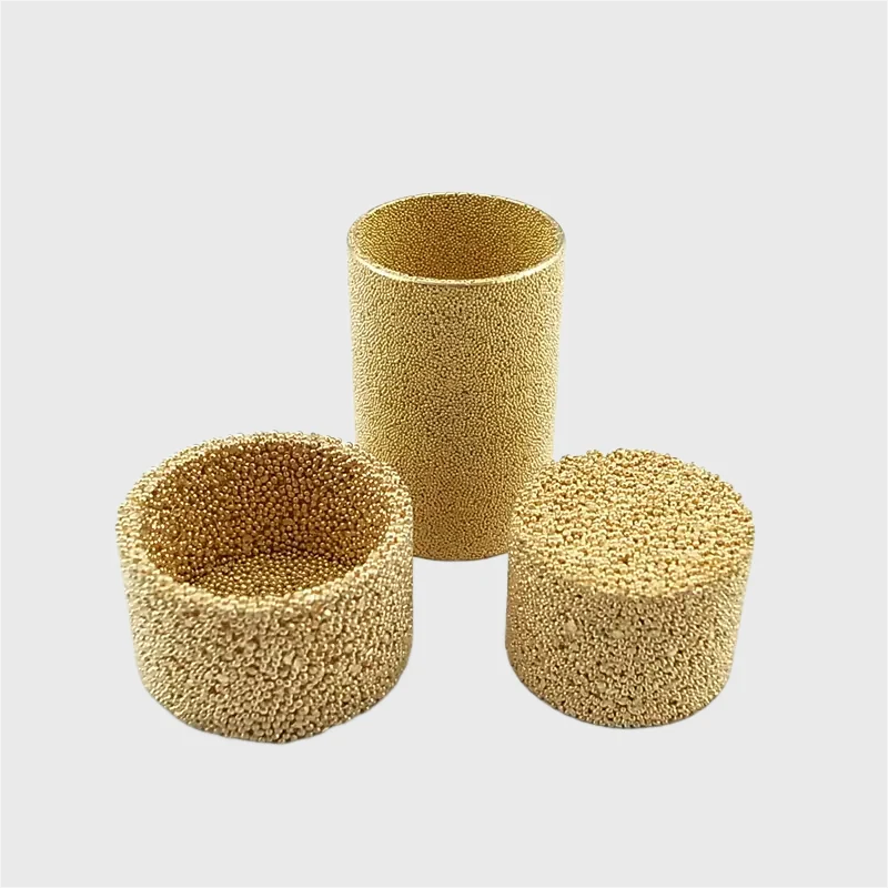 Coppe filtranti in bronzo sinterizzato