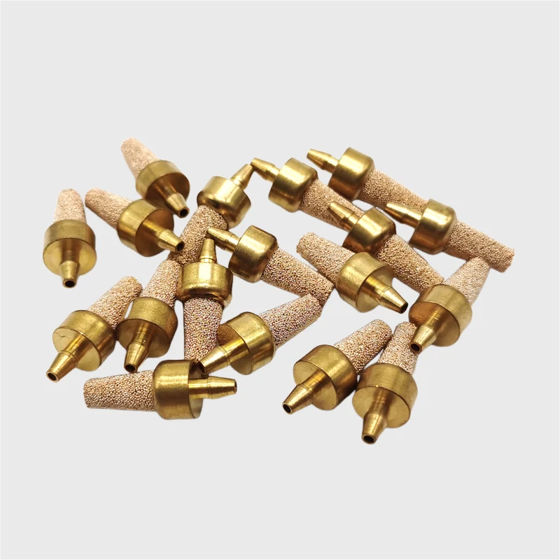 Filtri carburante filettati in bronzo sinterizzato
