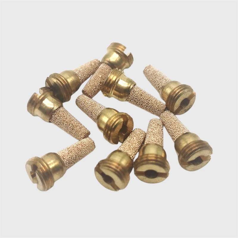 Filtri carburante porosi in bronzo sinterizzato