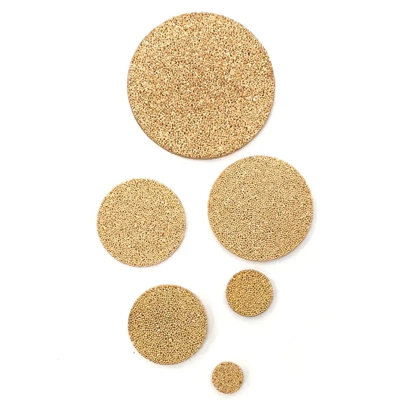 Dischi filtranti porosi in bronzo sinterizzato SAIFILTER