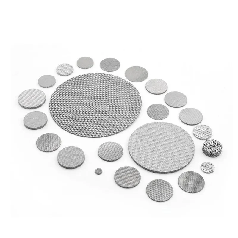 Dischi filtranti sinterizzati con bordo metallico SAIFILTER