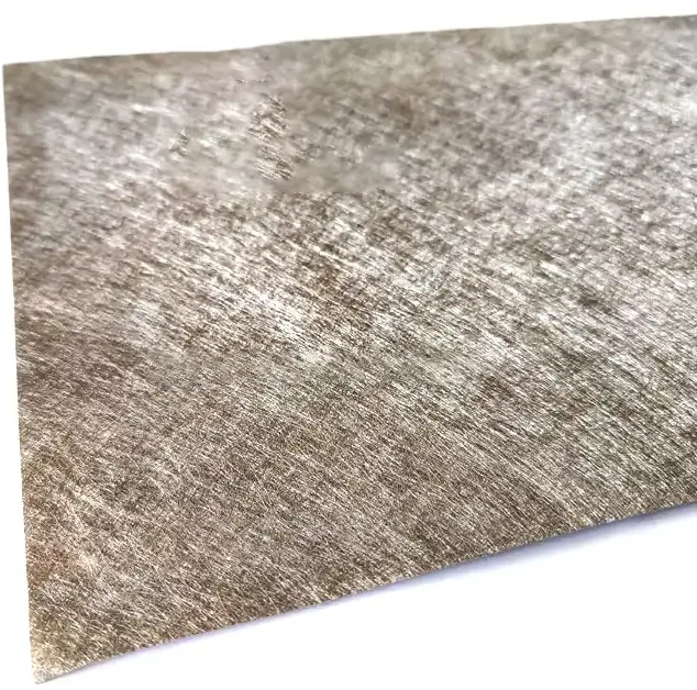 Pannello in feltro di fibre di titanio platinato