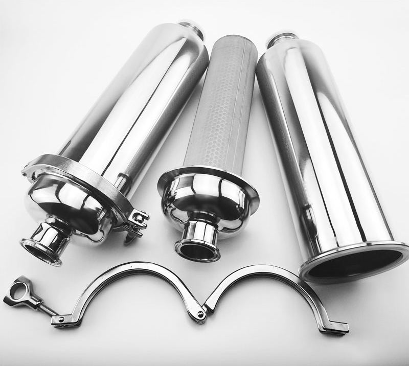 Filtro lineare saldato in acciaio inox
