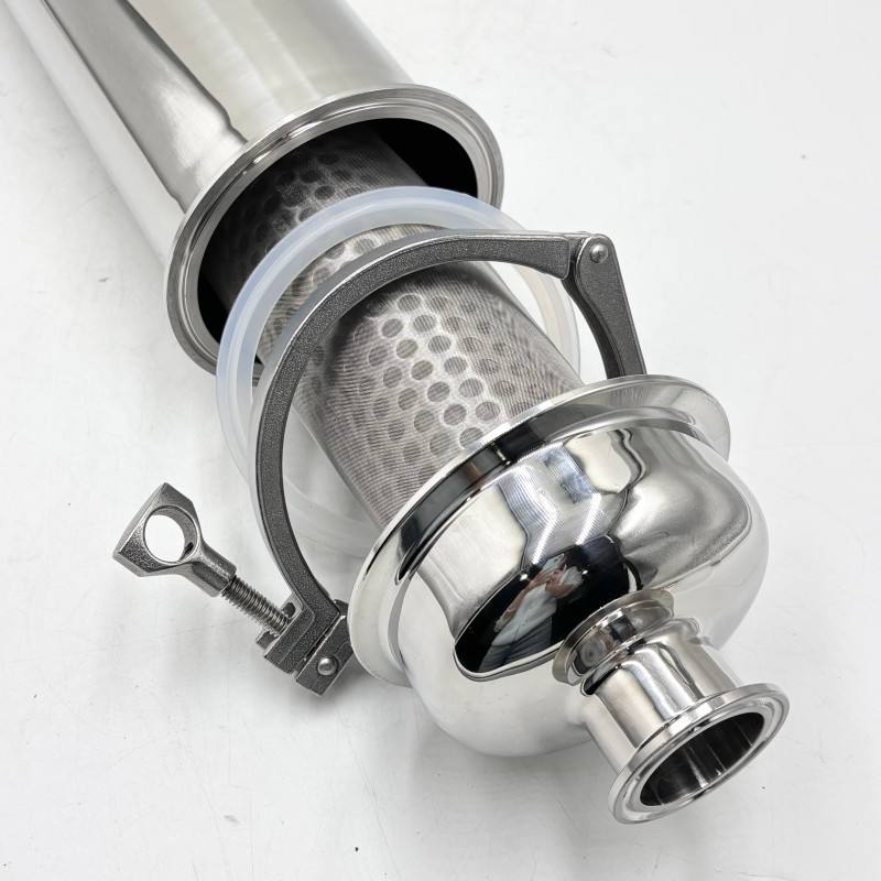 Elemento, guarnizione e clamp del filtro lineare saldato