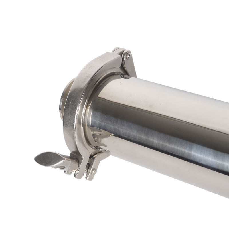 Chiusura rapida a clamp del filtro lineare saldato